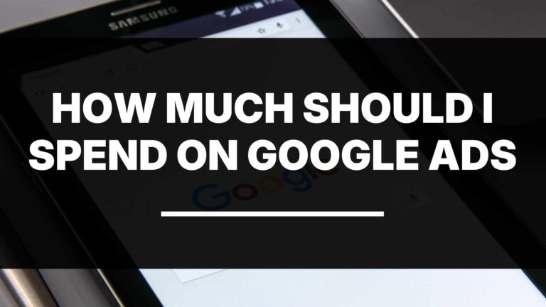 how much should spend on google ads